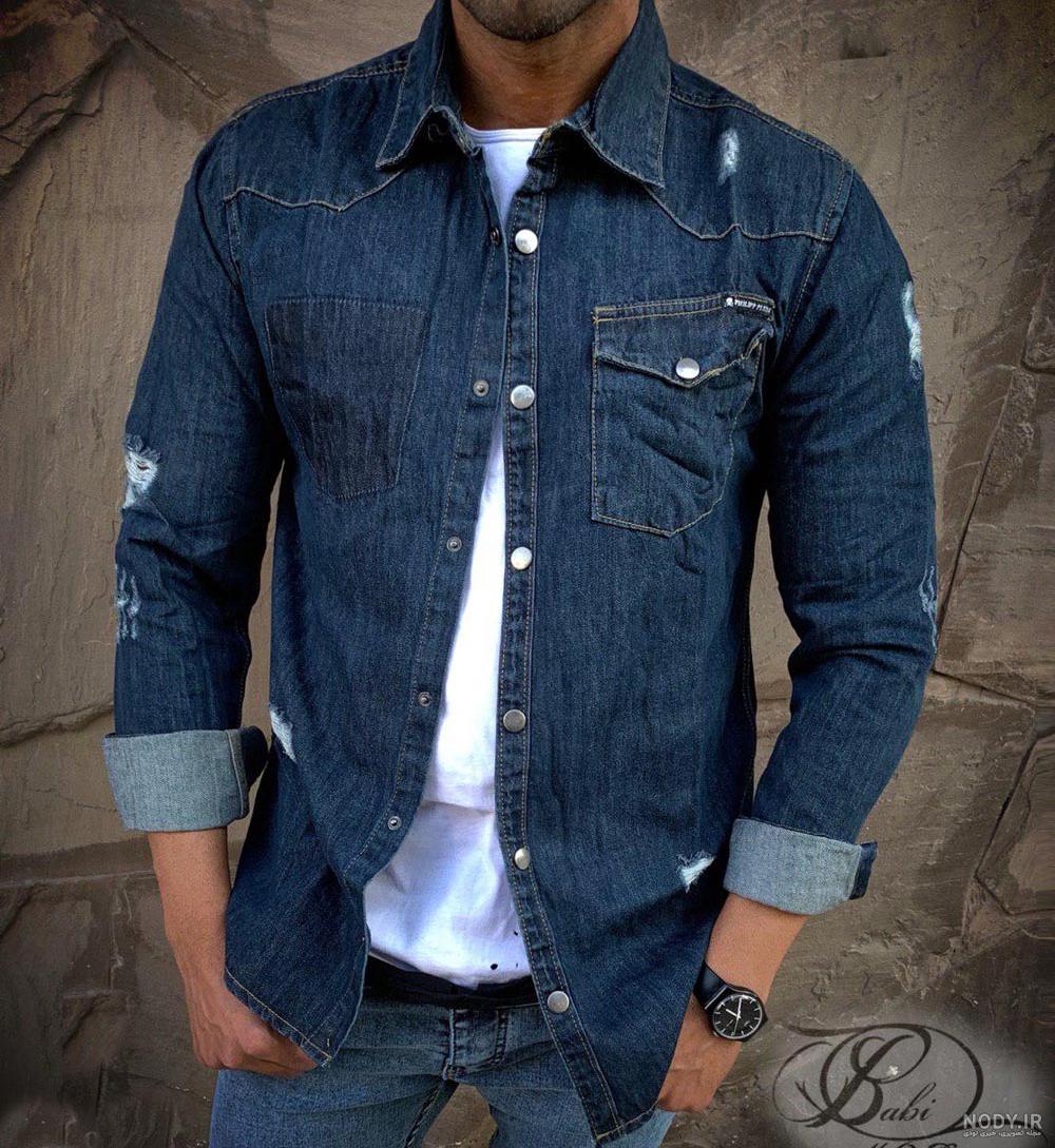 عکس لباس جین مردانه جدید