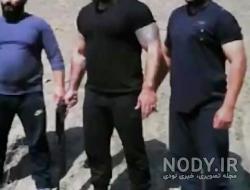 عکس وحید مرادی با مهدی گاوزن