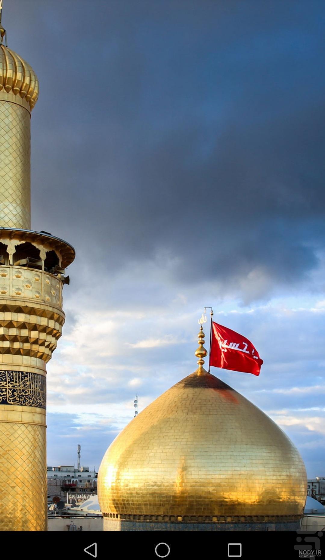 عکس ورودی حرم امام حسین