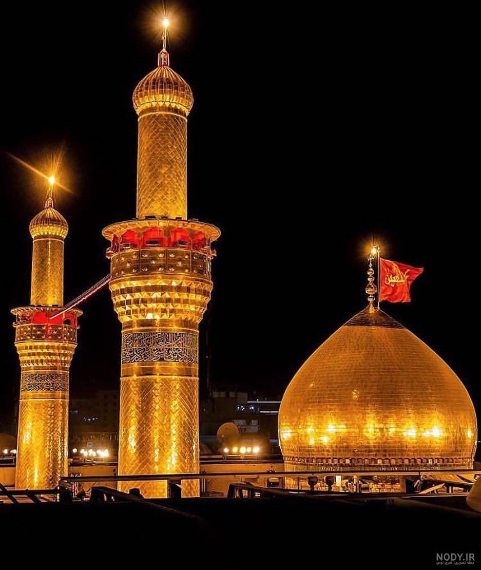 متن عکس حرم امام حسین