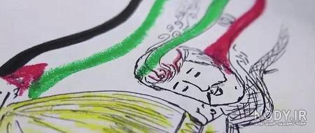 نقاشی سردار سلیمانی سخت نقاشی سردار سلیمانی سخت