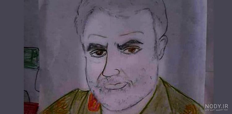 نقاشی سردار سلیمانی کلاس دوم نقاشی سردار سلیمانی کلاس دوم