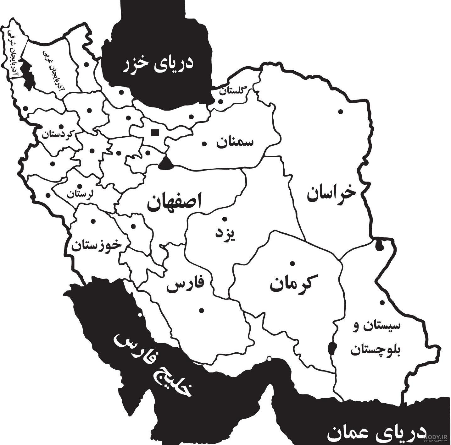 همسایگان ایران نقشه همسایگان ایران نقشه