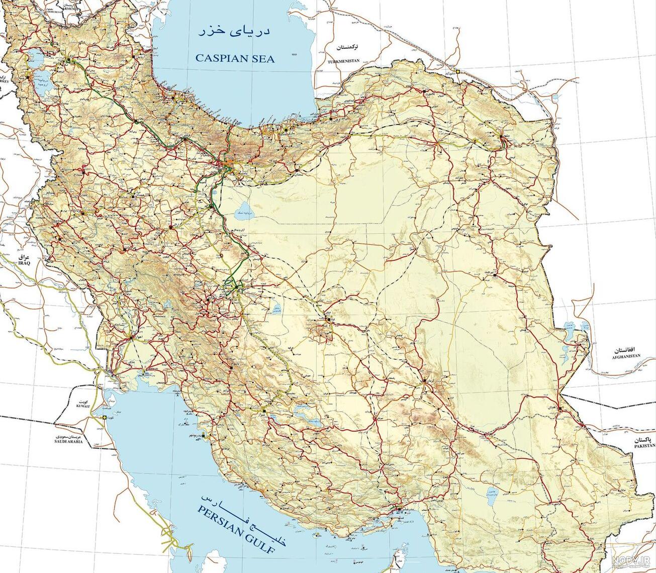 عکس فول اچ دی نقشه ایران عکس نودی