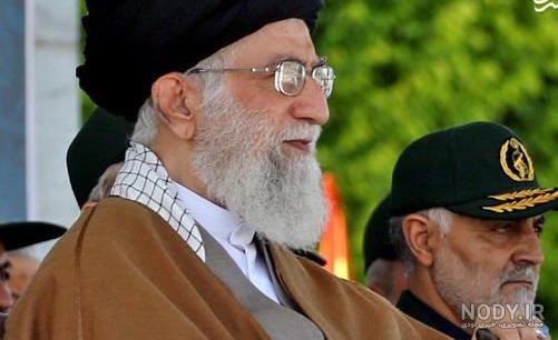 دانلود عکس سردار سلیمانی با رهبر