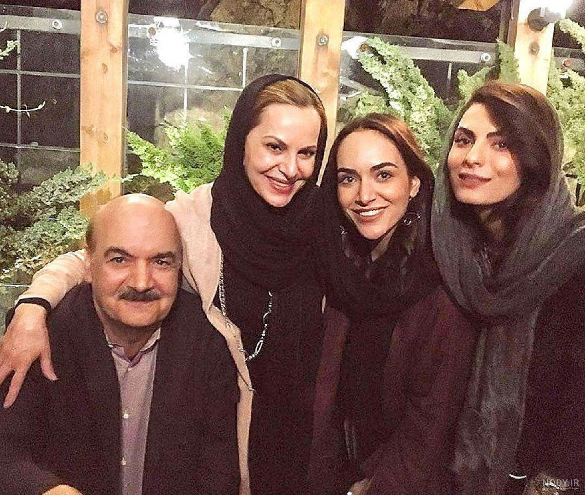 عکس ایرج طهماسب با همسرش عکس ایرج طهماسب با همسرش