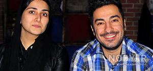 عکس باران کوثری با نوید محمدزاده