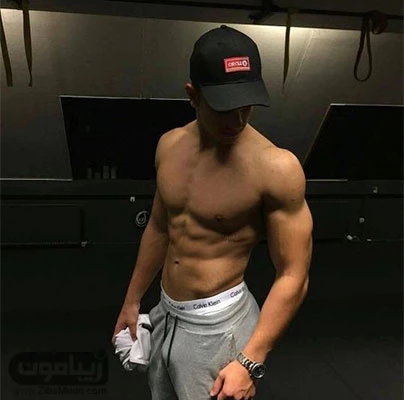 عکس فیک پسر ورزشکار