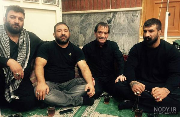 عکس وحید مرادی با بهروز حاجیلو