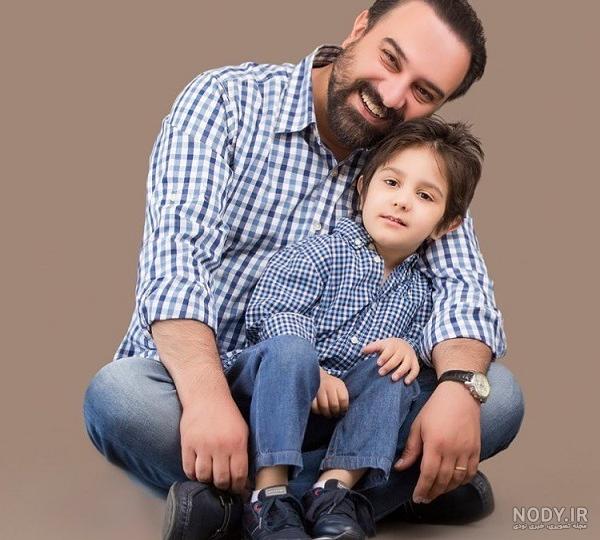 عکس پسر برزو ارجمند