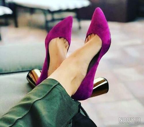 عکس کفش پاشنه بلند مجلسی عکس کفش پاشنه بلند مجلسی