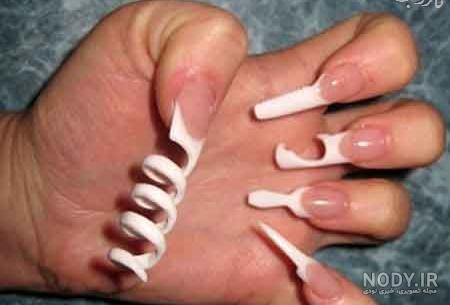 ناخن های مسخره ناخن های مسخره