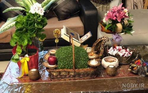 نقاشی سفره هفت سین ساده نقاشی سفره هفت سین ساده