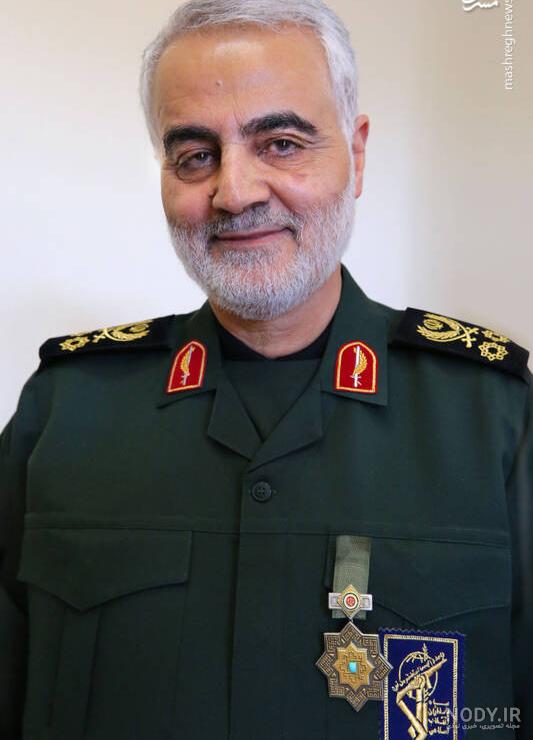عکس حاج قاسم سلیمانی با سردار حاجی زاده