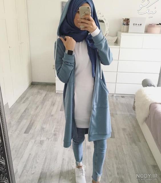 عکس دختر با حجاب عروسکی