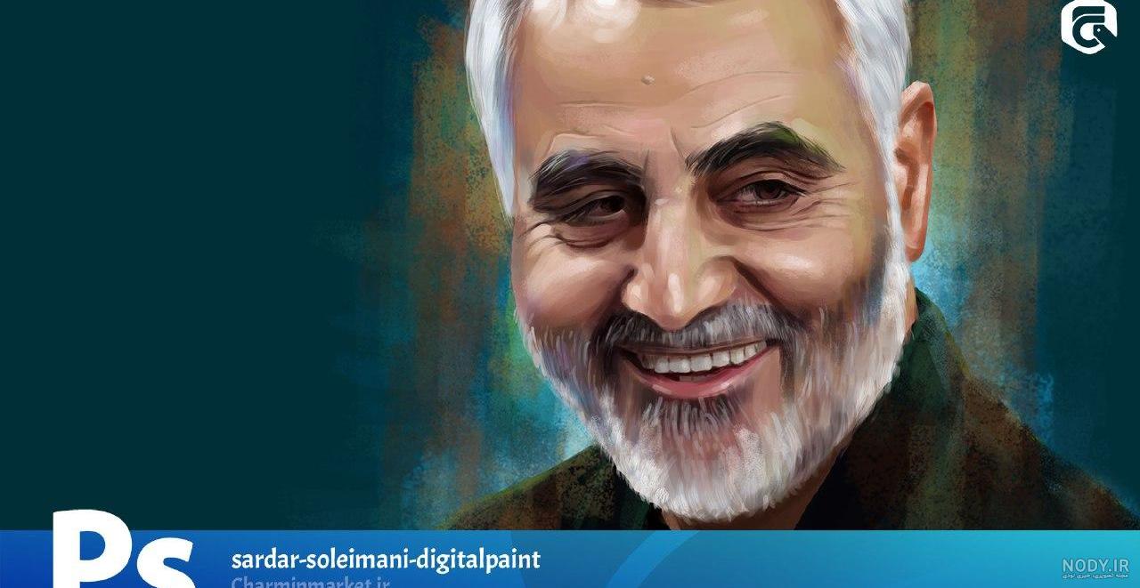 عکس رهبر و حاج قاسم و رئیسی