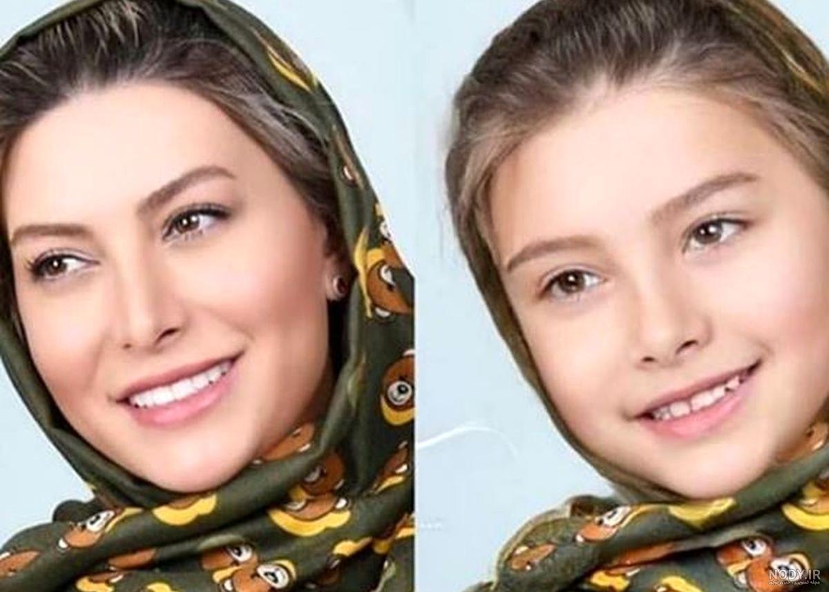 عکس فریبا نادری در بچه محل عکس فریبا نادری در بچه محل