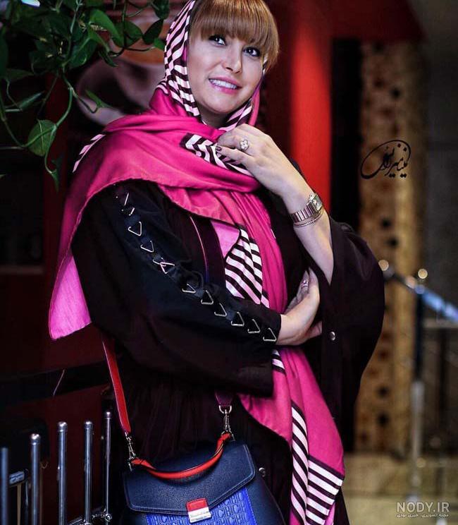 عکس فریبا نادری در کربلا