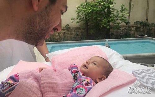 عکس فریبا نادری و دخترش