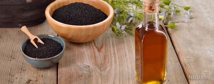 عکس نوشته خواص روغن سیاه دانه
