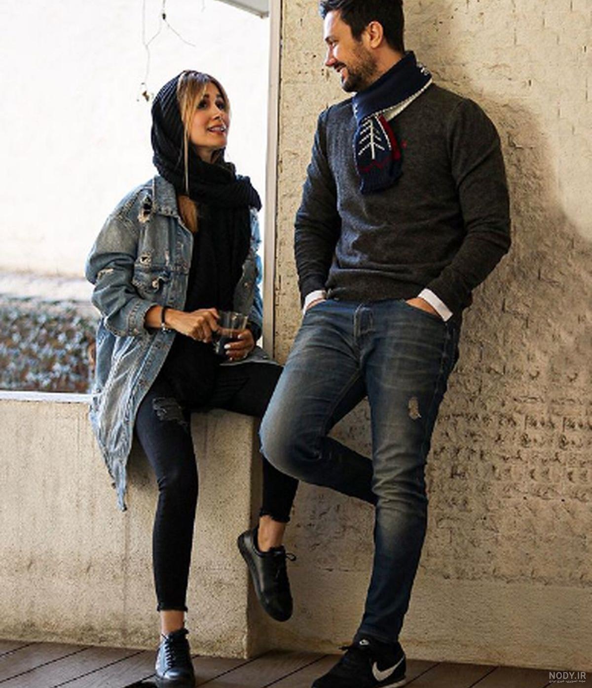 عکسهای شاهرخ استخری همسرش