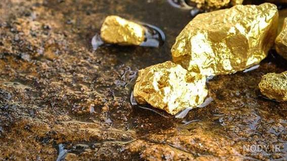 تشخیص سنگ طلا در کوه