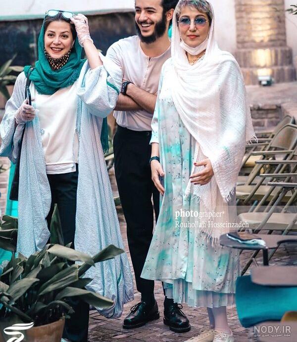 طناز طباطبایی بدون روسری