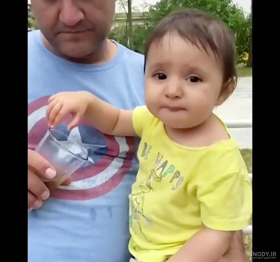 عکس بچه رامبد جوان و نگار جواهریان