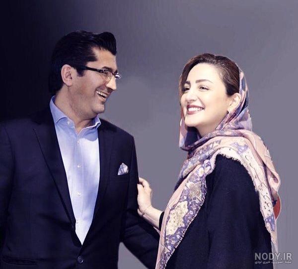 عکس خانوادگی شیلا خداداد با همسرش