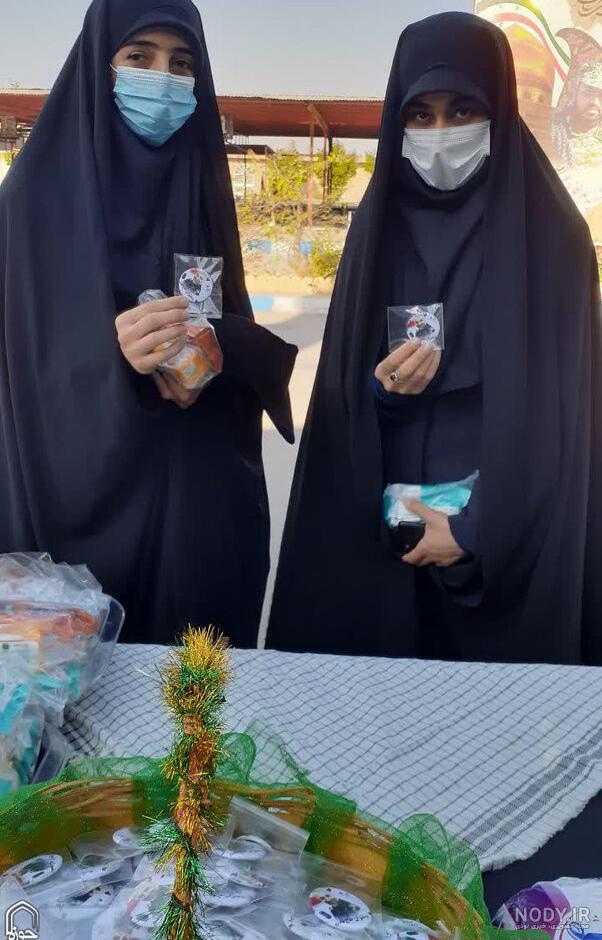 عکس دختر چادری غمگین