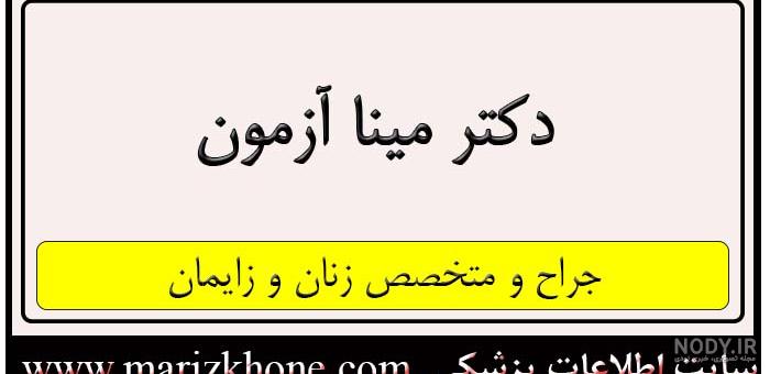 عکس دکتر مینا آزمون
