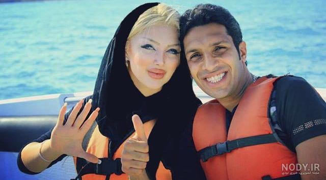عکس زن سپهر حیدری در بارسلونا عکس زن سپهر حیدری در بارسلونا