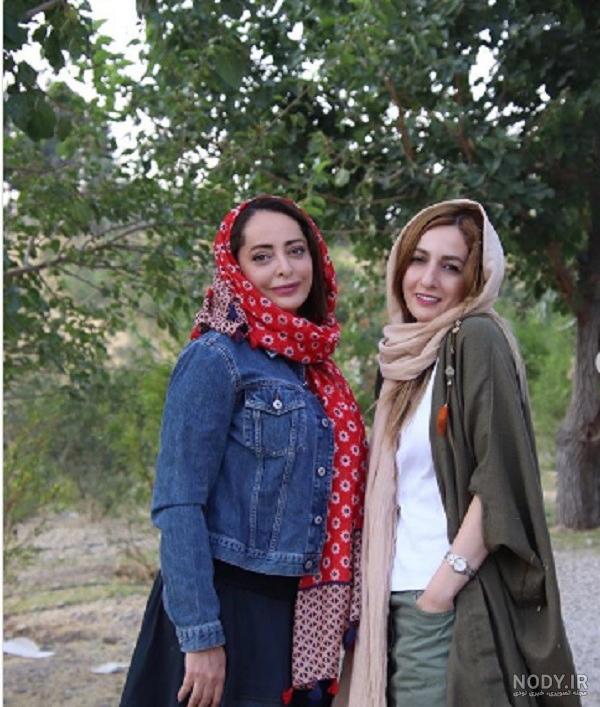 عکس شقایق دهقان با خواهرش عکس شقایق دهقان با خواهرش