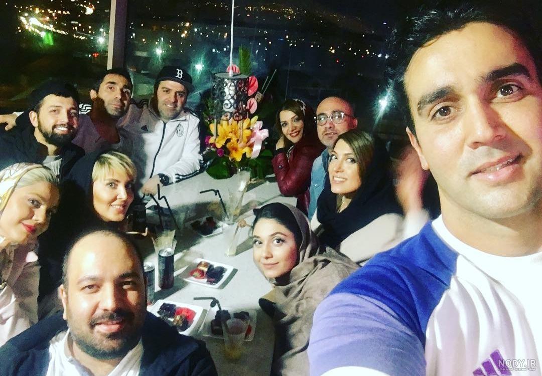 عکس مهراوه شریفی نیا در خارج