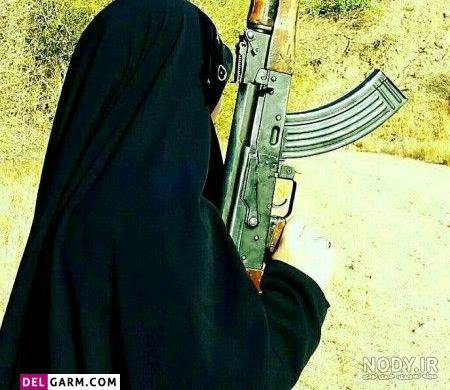 عکس نوشته پروفایل نظامی دخترانه