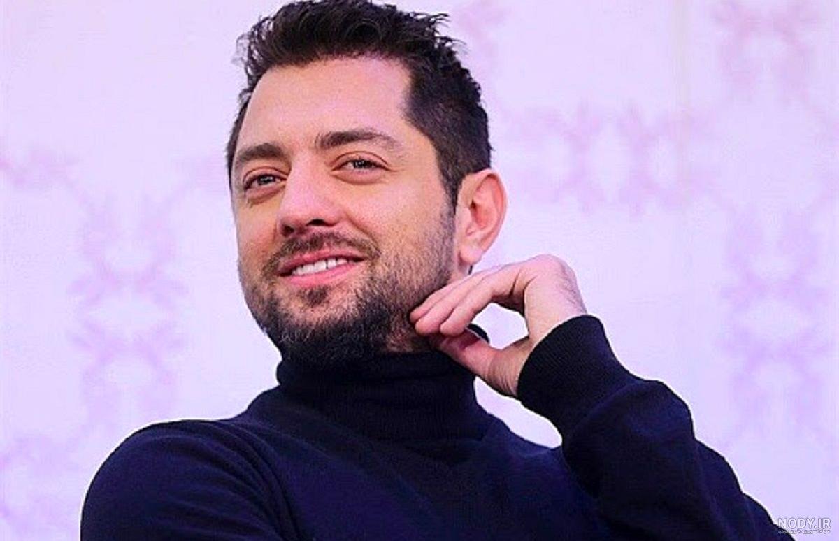 عکس همسر بهرام رادان و فرزندش
