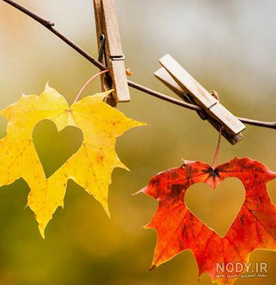 عکس پاییزی غمگین