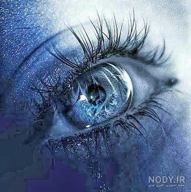 عکس پروفایل دخترونه ابی بنفش