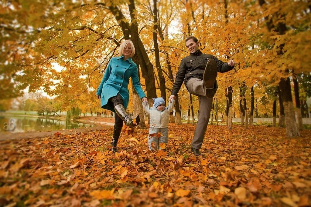 عکس پروفایل پاییزی سه نفره