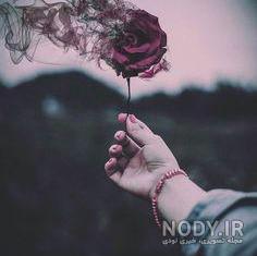 عکس گل نوشته دار عکس گل نوشته دار