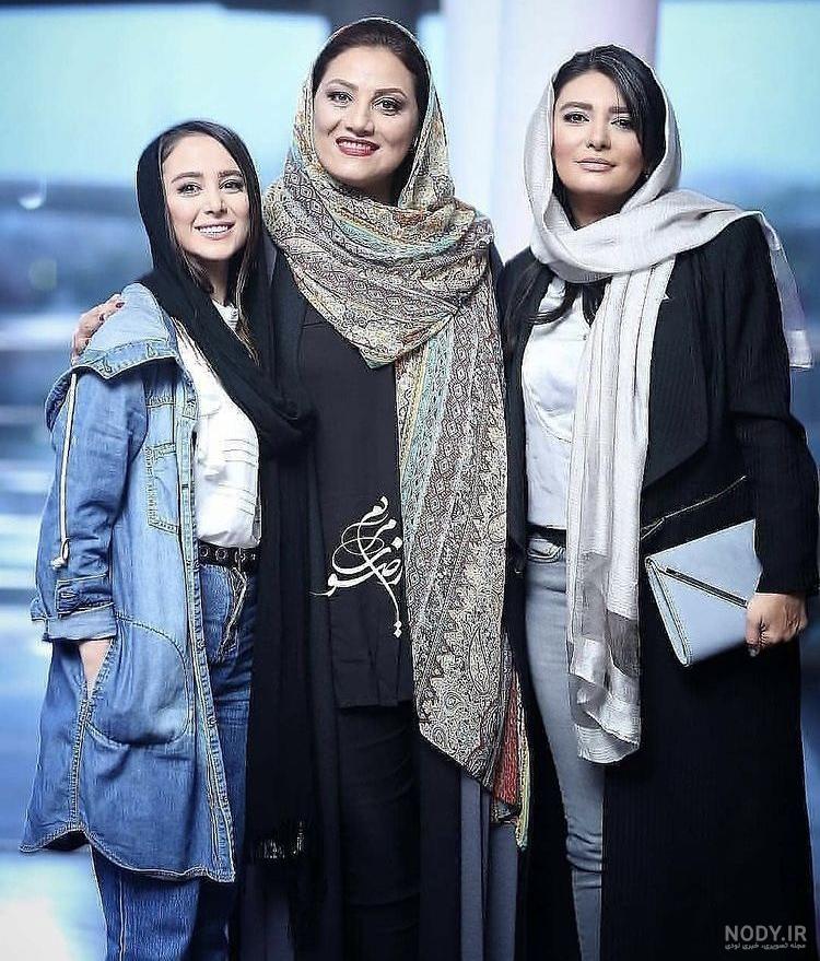 شبنم مقدمی و همسرش و فرزندش
