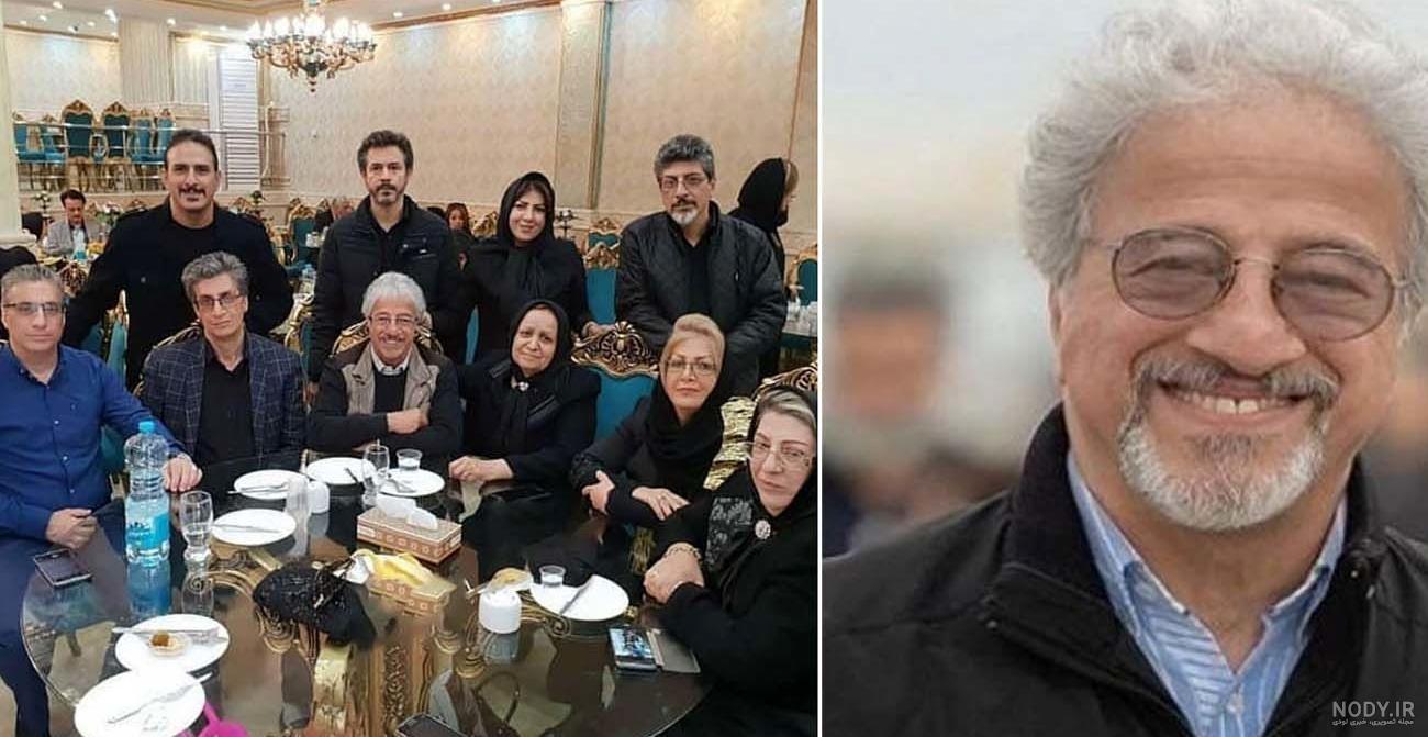 علیرضا خمسه و همسر جوانش