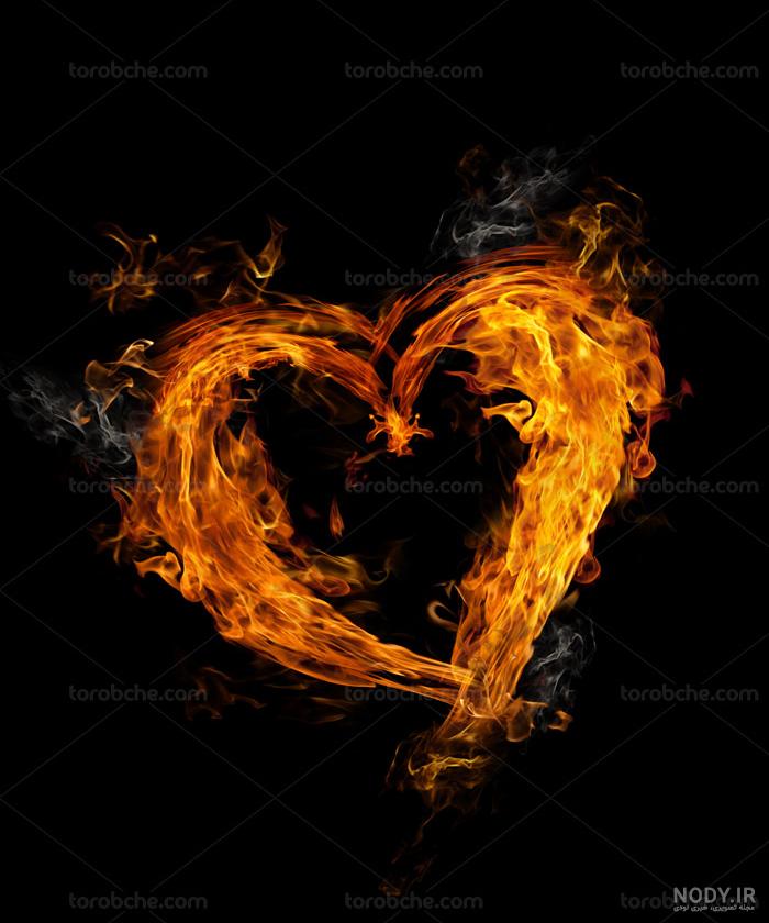 عکس تصویر زمینه قلبی زیبا
