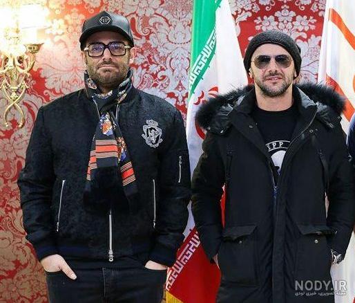 عکس محمد رضا گلزار با امین حیایی