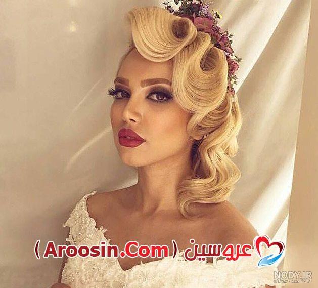 مدل ارایش عروس چاق مدل ارایش عروس چاق