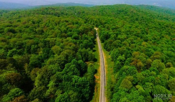 نقشه روستاهای هزارجریب نکا