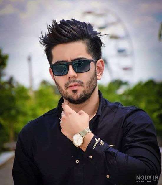  عکس پروفایل پسرانه با عینک دودی