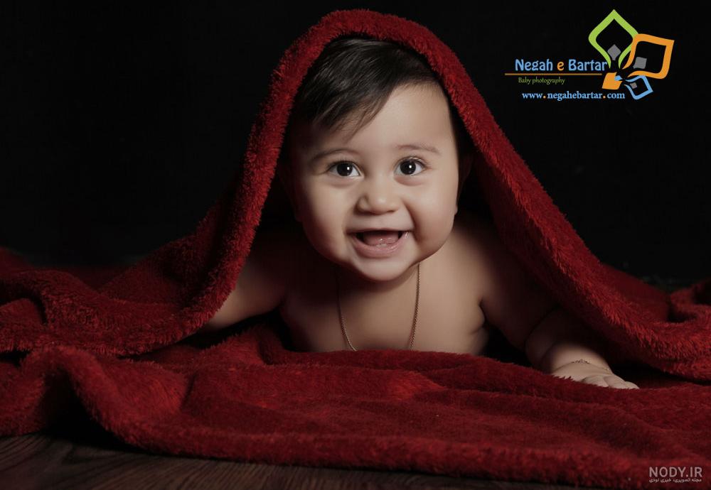 ایده عکس نوزاد با عروسک