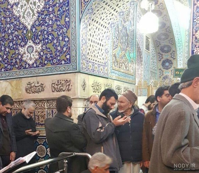 سردار سلیمانی و حرم امام رضا سردار سلیمانی و حرم امام رضا