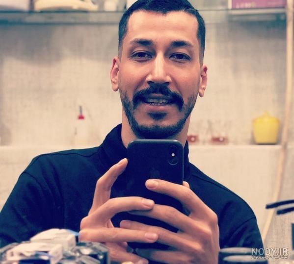 عکس بهرام افشاری و دوست دخترش
